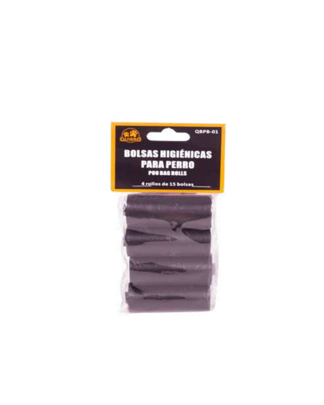 Quibropets Bolsas Higiénicas Negras