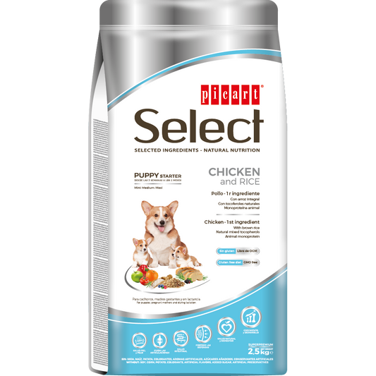 Picart Select Puppy Starter Pollo & Arroz