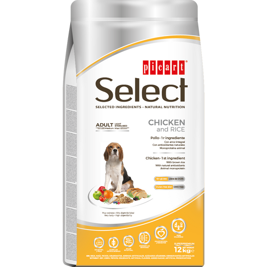 Picart Select Adult Light / Sterilised Pollo & Arroz