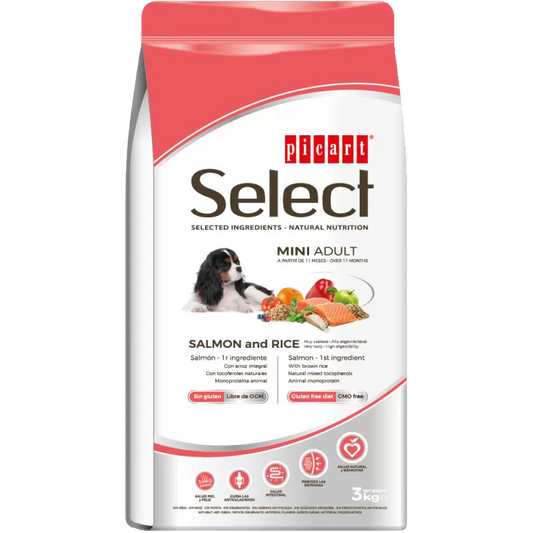 Picart Select Adult Mini Sensitive Salmon & Arroz