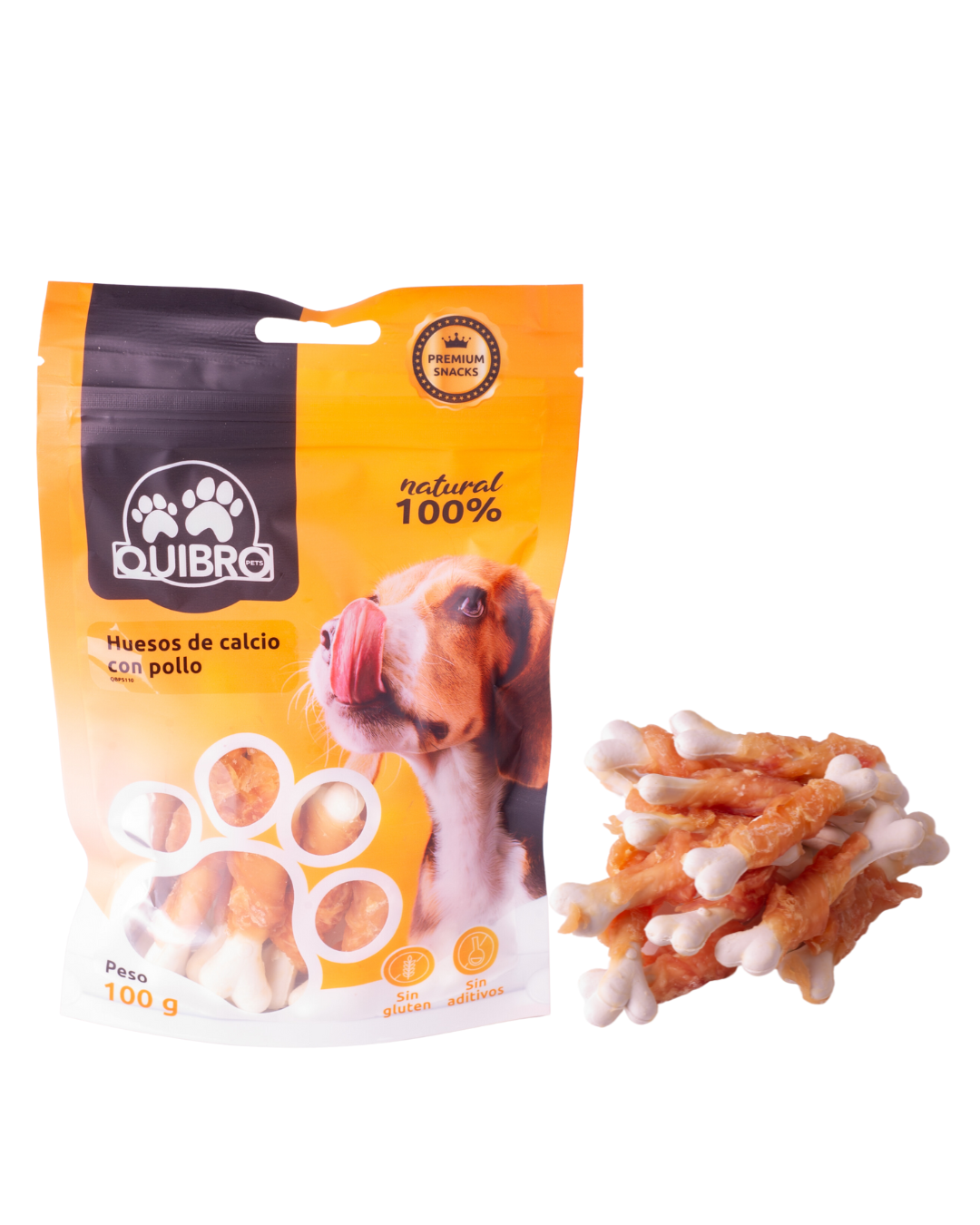 Quibropets Huesos de Calcio con Pollo