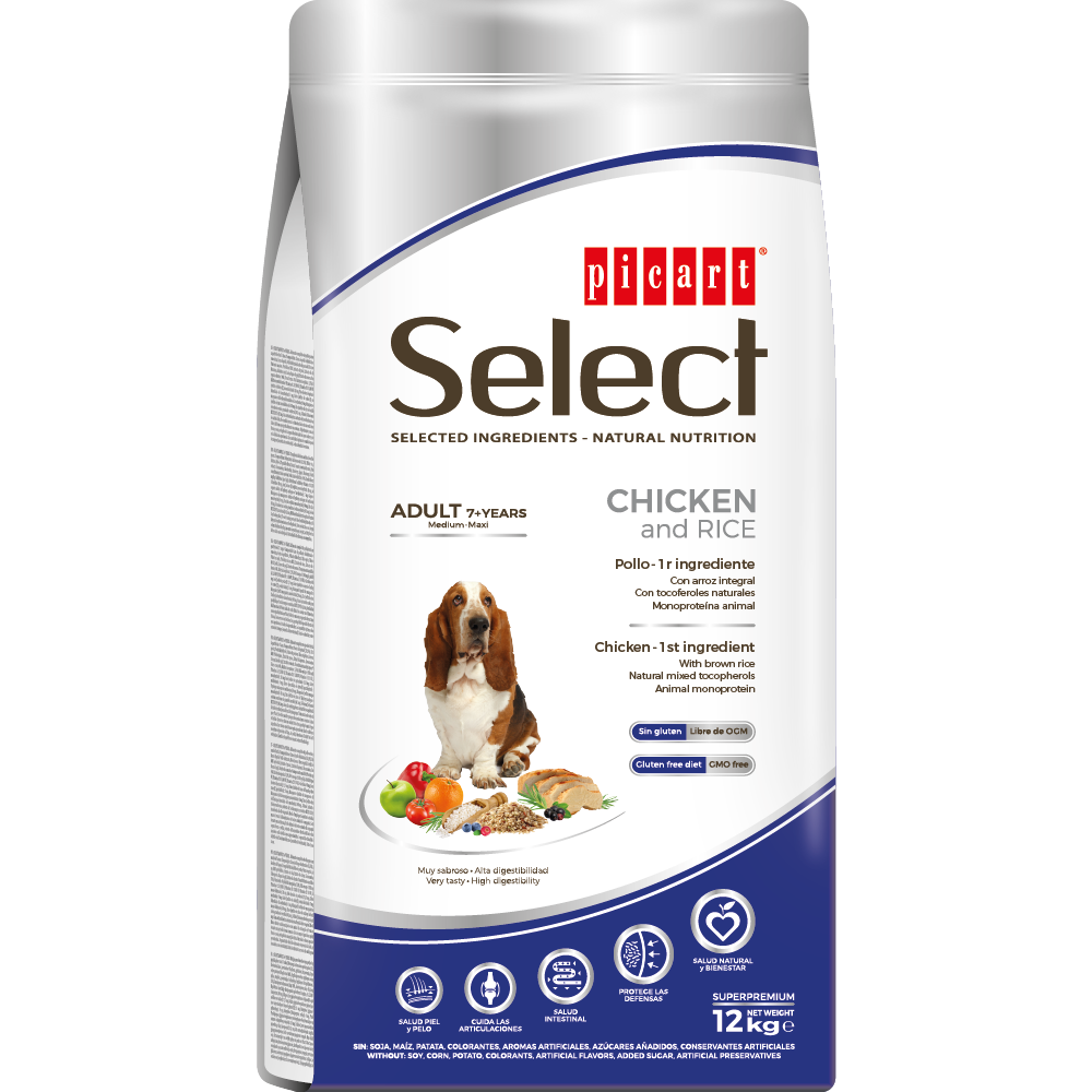 Picart Select Adult 7+ Pollo & Arroz