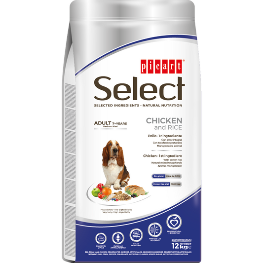 Picart Select Adult 7+ Pollo & Arroz
