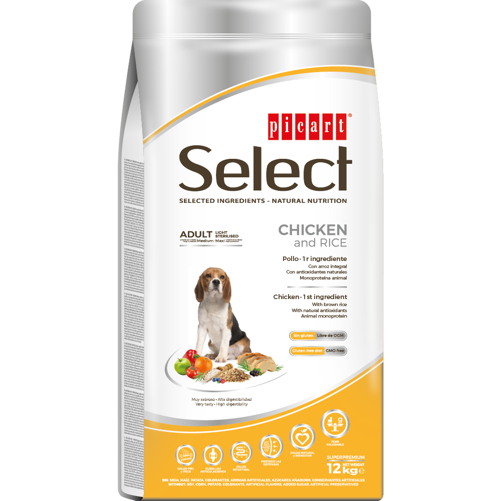 Picart Select Adult Light / Sterilised Pollo & Arroz