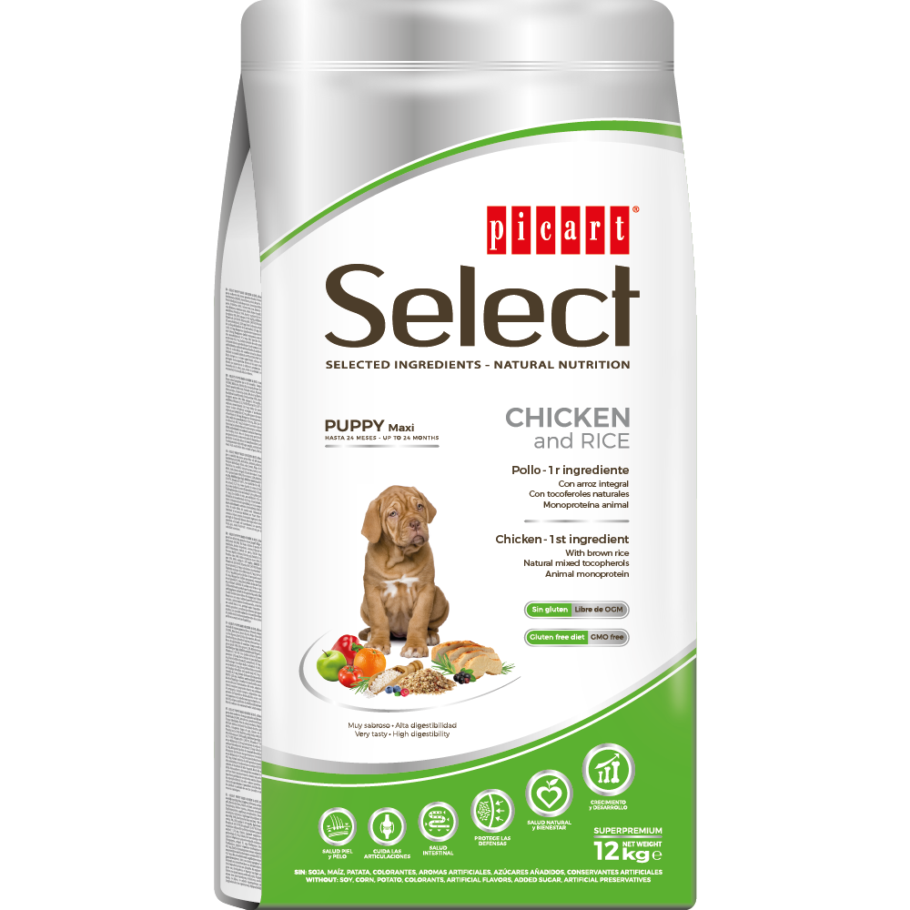 Picart Select Puppy Maxi Pollo & Arroz