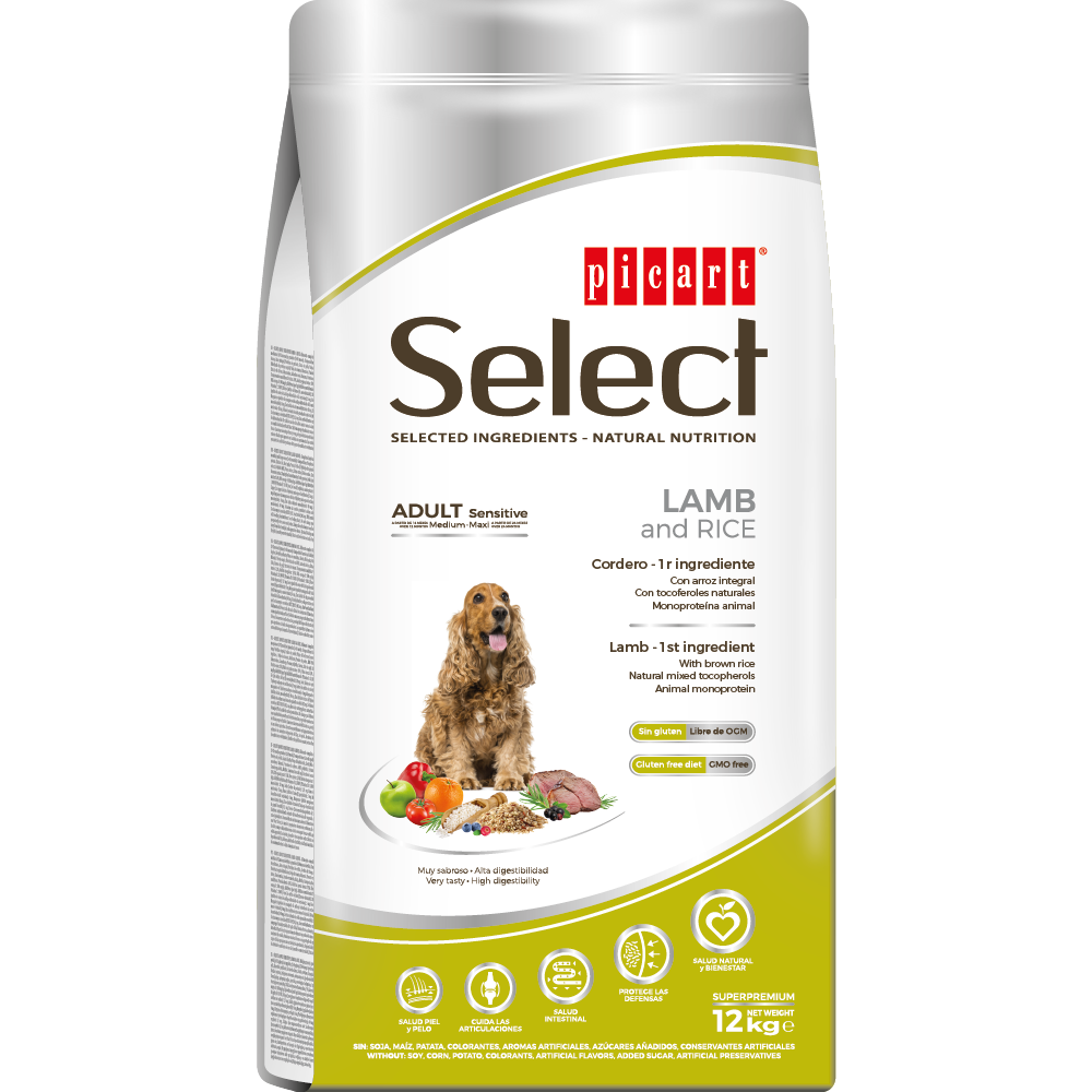 Picart Select Adult Sensitive Cordero & Arroz