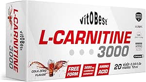 Vit.O.BestL-CARNITINE 3000-20 Viales 10 ml COLA - Suplementos Alimentación y Suplementos Deportivos - Vitobest
