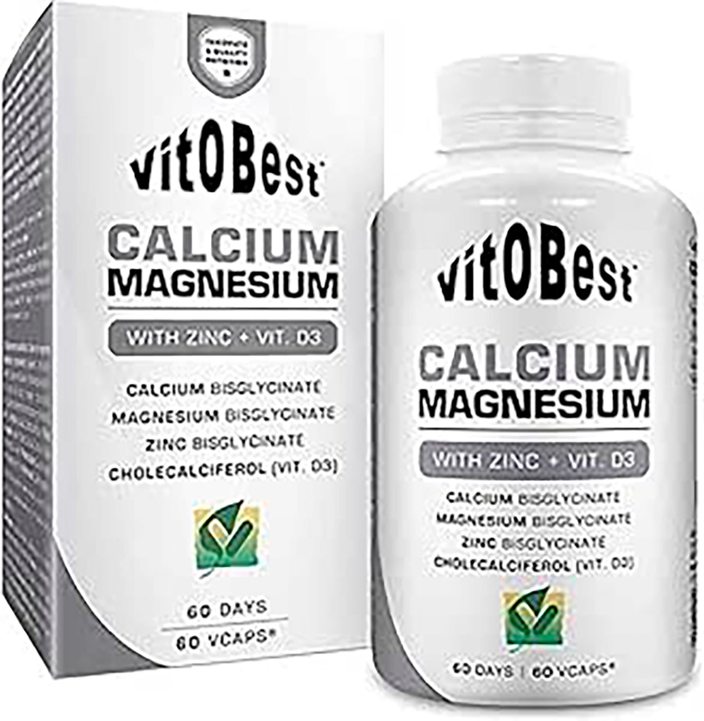 Vit.O.Best- Magnesium Bisglycinate 60 caps