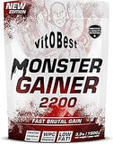 Vit.O.Best MONSTROUS GAINER 2200 DE 1,5 KG. FRESA