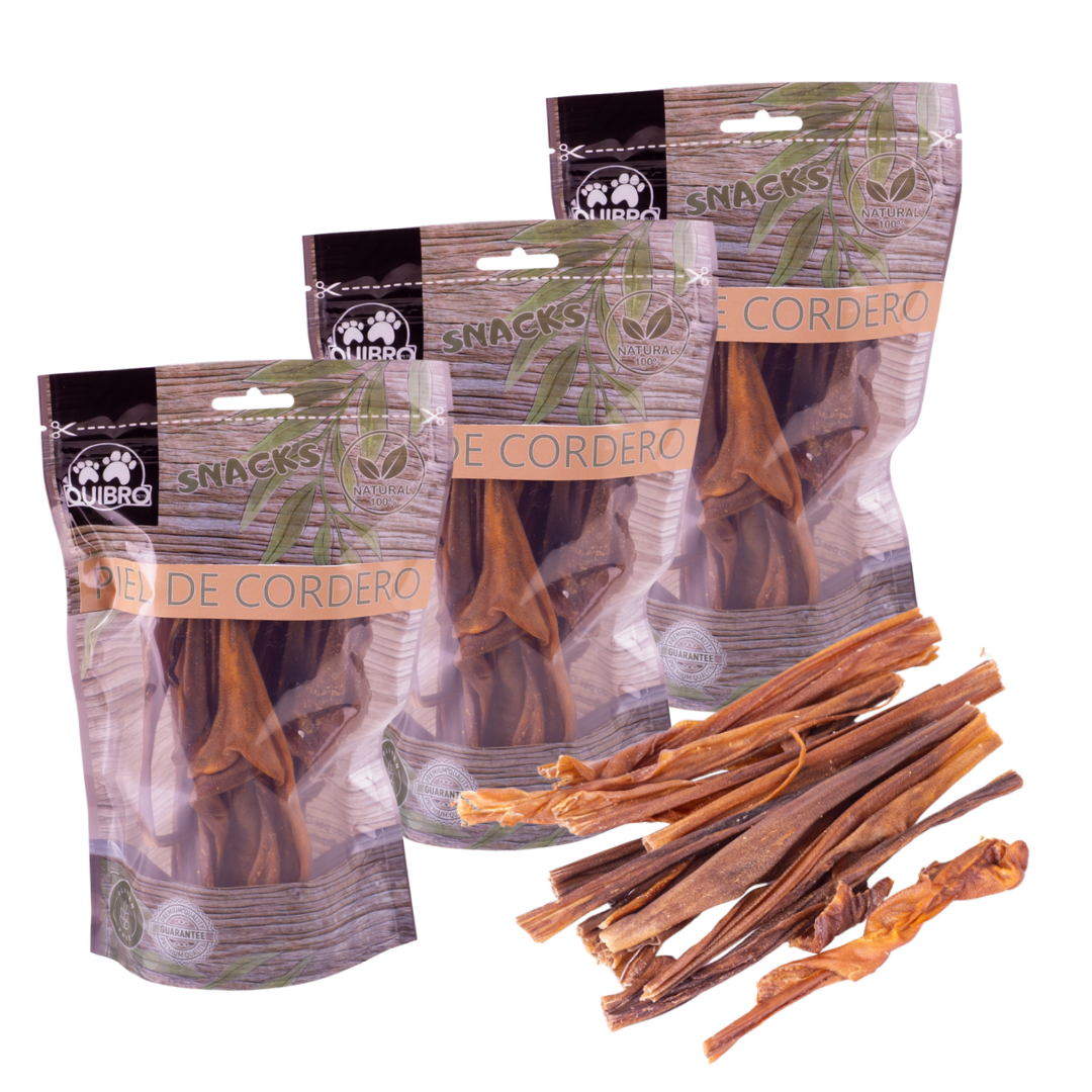 Quibropets Piel de Cordero (3x120g)