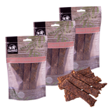 Quibropets Tiras de Carne de Jabalí (3x150g)