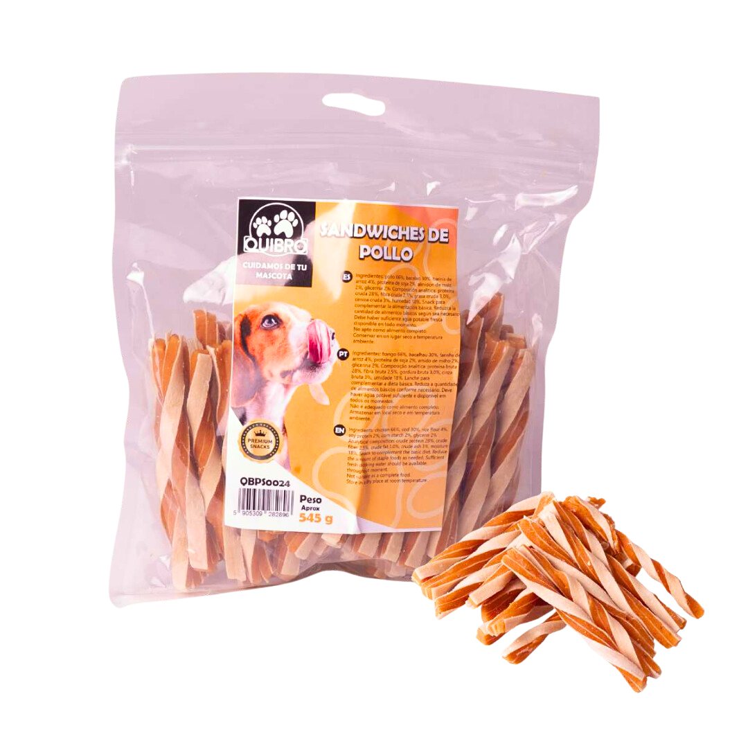 Quibropets Sandwiches de Pollo