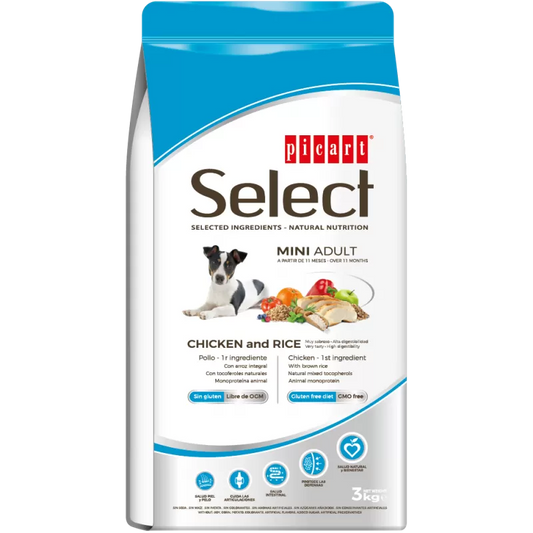 Picart Select Adult Mini Pollo & Arroz